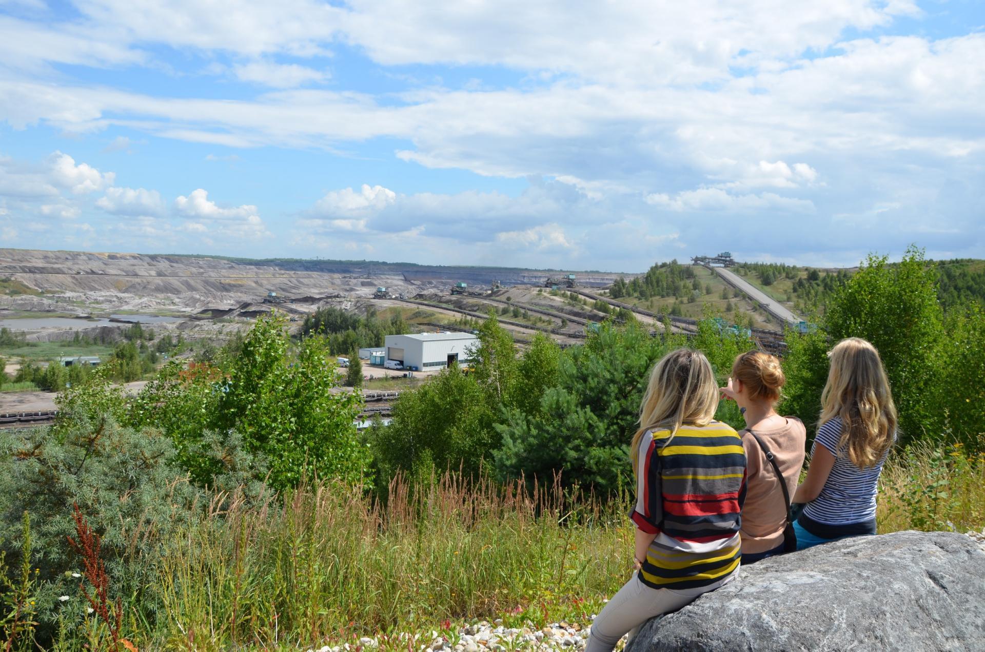 Viewpoint Schleenhain open pit mine