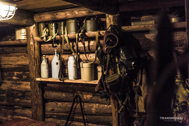 Stollen, Tiebaustrecke im Bergbaumuseum Deuben