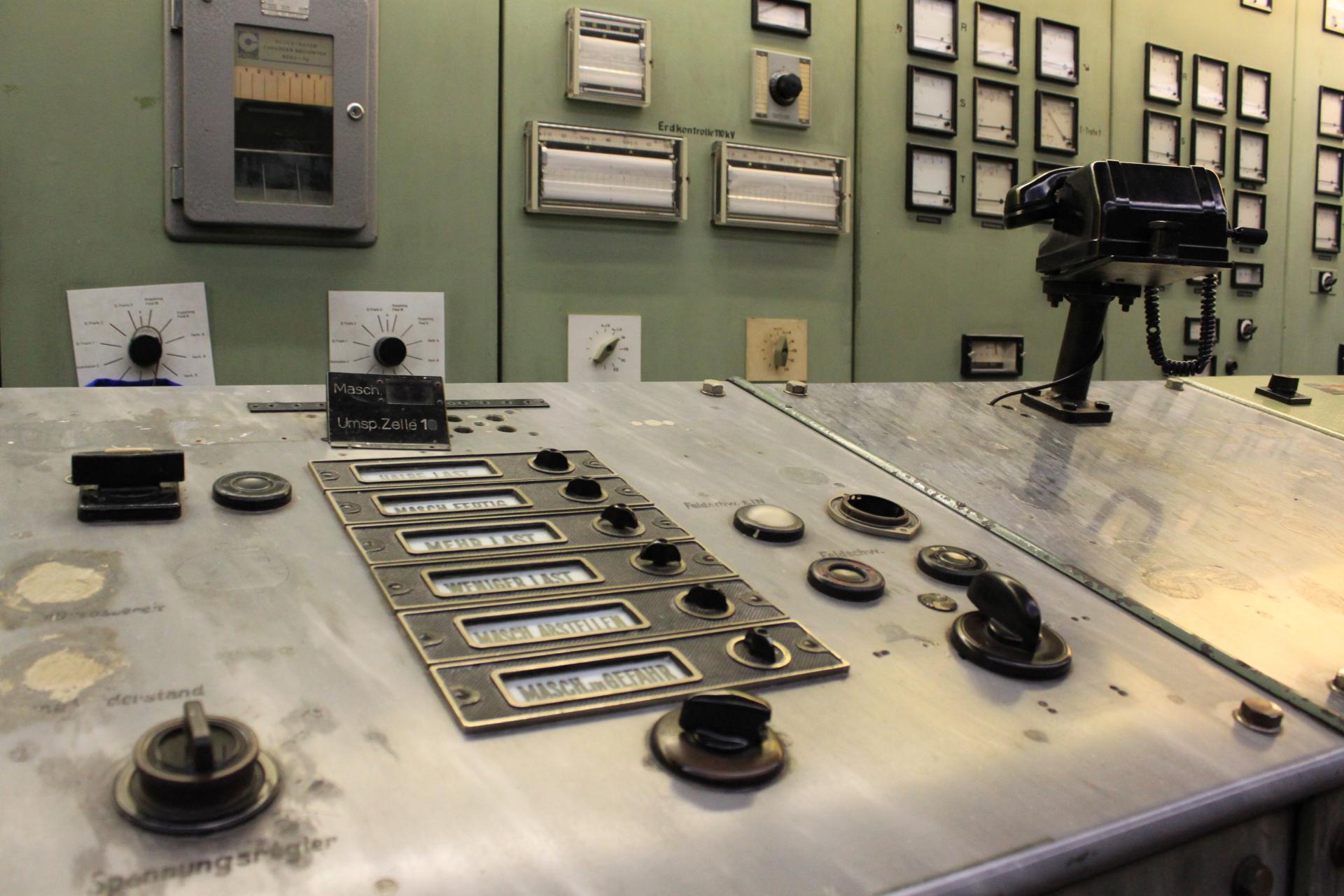 in the former power plant Zschornewitz