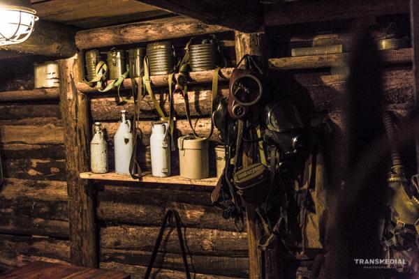 Stollen, Tiebaustrecke im Bergbaumuseum Deuben
