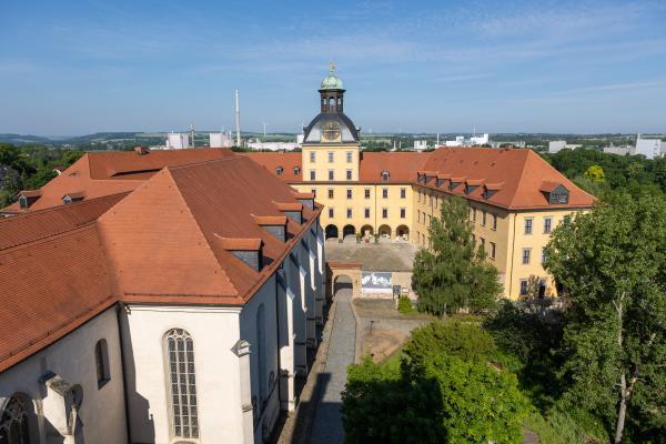 Schloss Zeitz mit Dom St. Peter und Paul