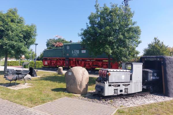 E-Lok an der Goitzsche