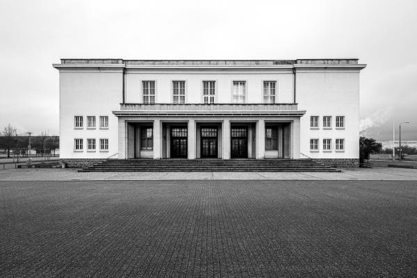 Entrance to the Kulturpalast Bitterfeld