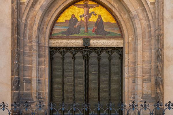 Thesentür an der Schlosskirche "Allerheiligen" Wittenberg